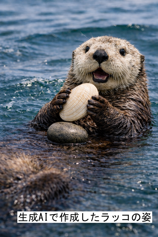 [動物博士の生きものがたり]道具を使う海の人気者：ラッコ